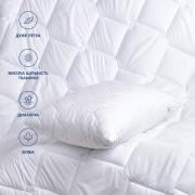 Набір готельний всесезонний антиалергенні ковдру та 2 подушки Ideia - Фото №4