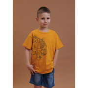 Футболка для хлопчика ФБ979 супрем Бембі E00-охра - Фото №3