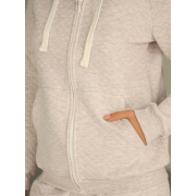 Костюм жіночий капітоній German Volf кавовий меланж - Фото №7