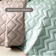 Покривало Izzi Ideia м'ята-сіре - Фото №5