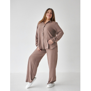 Сорочка літня Wear me бежева CB000003314 - Фото №3