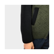 Бомбер для мальчика Art Knit хаки - Фото №5