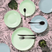 Тарілка обідня 25 см Diwali Paradise Blue Luminarc V5720 - Фото №5