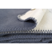 Плед двухсторонний Infinity Lotus Home серый - Фото №6