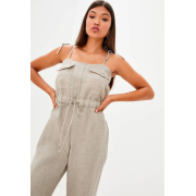 Комбінезон лляний на зав'язках Прованс corda - Фото №3