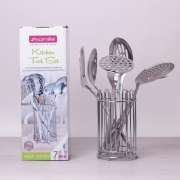 Набір кухонний Kamille 6 предметів з підставкою 5232 - Фото №3