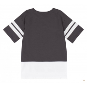 Футболка для хлопчика Bembi ФБ874 супрем чорний з білим - Фото №3