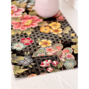 Доріжка гобеленова із золотим люрексом LiMaSo Japan003 - Фото №3