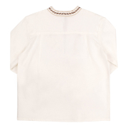 Лляна сорочка з вишивкою РБ175 Бембі 206-молочний - Фото №3