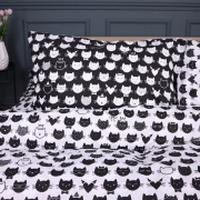 Постільна білизна 17-0673 Monochrome Meows ranforce-elite MirSon - Фото №3