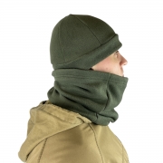 Шапка Тактик флис хаки - Фото №4