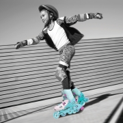 Роликові ковзани 30-33 Combo Skates Neon NT09T4 бірюзові - Фото №5