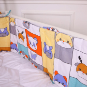Борт у ліжечко Kids Time 20-0039 Zoo alphabet MirSon - Фото №3