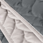 Покривало двостороннє Warmis Sei Design Ideia графіт світло-сірий - Фото №8