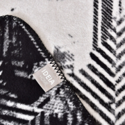 Плед-покрывало Kassandra черный Ideia - Фото №5