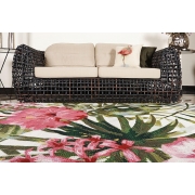 Ковер для террасы Jungle SL Carpet зелено-розовый - Фото №8