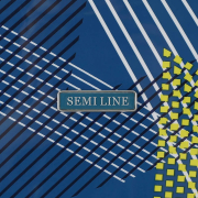Чемодан 20 S Blue Pattern T5652-1 Semi Line DAS302326 - Фото №8