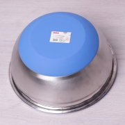 Миска Kamille 26х12см з нержавіючої сталі з силіконовим дном 4350 - Фото №4