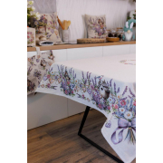 Скатертина гобеленова Лавандовий садочок Прованс - Фото №5