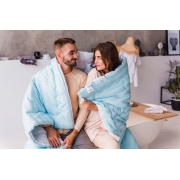 Одеяло шелковое летнее 1378 Valentino Hand made MirSon - Фото №8