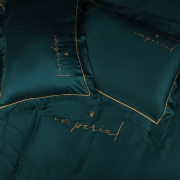 Постільна білизна Imperial Tencel 07 Emerald MirSon з вишивкою - Фото №3