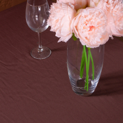 Скатертина водонепроникна 401 Satin Waterproof Chocolate Mirson - Фото №4