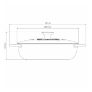 Каструля чавунна кругла Tramontina Trento 4.1л 20804/028 - Фото №8