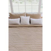 Покривало декоративне Nassau з наволочками Sonex коричневий - Фото №5