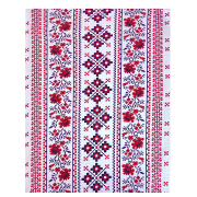 Рушник вафельний кухонний Традиції ТМ Emily червоний - Фото №3