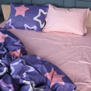 Постельное белье 22-1375 Violet Stars сатин MirSon - Фото №4