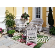 Ковер для террасы Jungle SL Carpet зелено-розовый - Фото №3