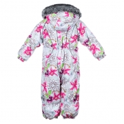Дитячий зимовий термокомбінезон ORION Huppa 36300030 білий з принтом - Фото №4