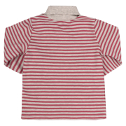 Гольф для дівчинки ГФ2 шардон-інтерлок Бембі X32-сірий-рожевий - Фото №3