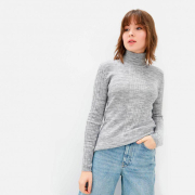 Гольф жіночий Pretty Art Knit сірий - Фото №3