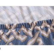 Чохол на диван біфлекс Homytex абстракція блакитна - Фото №5