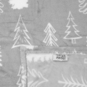 Фланелевий плед Ялинки Flannel Ardesto - Фото №10