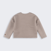 Жакет для дівчинки КФ256 капітоне Бембі H00-коричневий - Фото №4