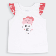 Пижама для девочки ПЖ48 супрем Бемби K11-коралловый-белый - Фото №3