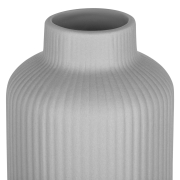 Ваза порцелянова 8х22.7 см Liguria Ardesto AR3803G сіра - Фото №6