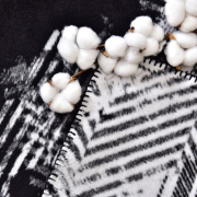 Плед-покрывало Kassandra черный Ideia - Фото №6