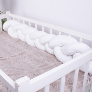 Велюрова коса Kids Time 28-0001 White Velvet MirSon - Фото №5