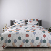 Постельное белье Happy Sleep Красочные соты ранфорс ТЕП - Фото №3