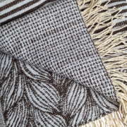 Плед бавовняний Abstract SoundSleep шоколад - Фото №5