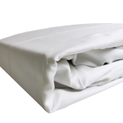 Простирадло на гумці Luxion SoundSleep сатин 140г білий - Фото №6