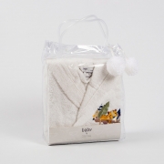 Дитячий халат Karaca Home Bummer Offwhite 2020-2 кремовий - Фото №6