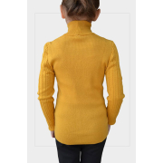 Гольф для девочки Art Knit Pretty горчичный - Фото №3