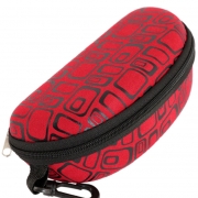Футляр для окулярів Traum червоний з чорним малюнком
