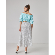 Блуза літня Wear me блакитна CB000003393 - Фото №5