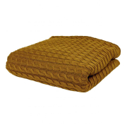 Плед в'язаний Happy fall Kosa Прованс охра - Фото №6