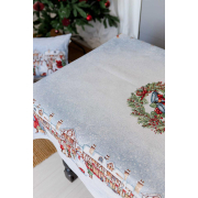 Скатертина новорічна гобеленова прямокутна Carousel Прованс - Фото №5